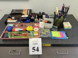 LOT CONSISTING OF OFFICE DRAWER ITEMS