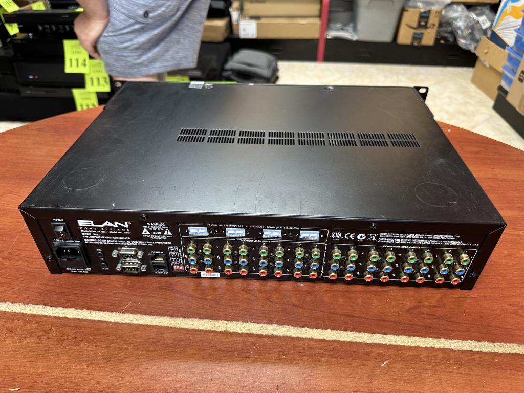 ELAN V883 8X8 COMPONENT VIDEO CONTROLLER