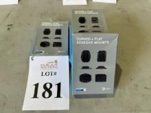GOPRO CURVED + FLAT ADHESIVE MOUNTS (NEW IN BOX)