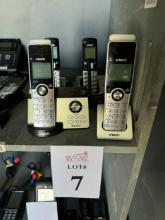 LOT CONSISTING OF VRTECH CORDLESS PHONES