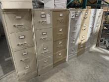 4-DRAWER METAL LATERAL FILE CABINETS