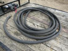 50 foot  1 1/2 inch rubber water hose (M)