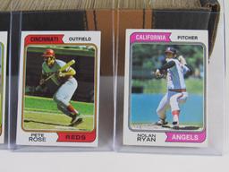1974 Topps Baseball Complete Set with Traded- Nice!