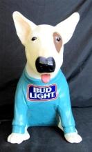 Vintage 1980's Budweiser Spuds Mackenzie Bud Light Lighted Dog
