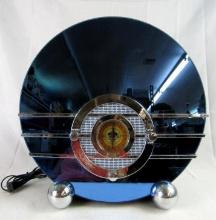 Contemporary Art Deco Style TPC-109 Mirrored Radio
