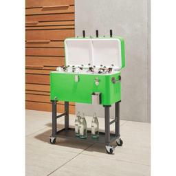 FOOSEBALL COOLER 80QT WITH STAND NEW OUT OF BOX