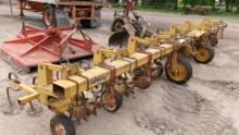 8-30" ALLOWAY S TINE ROW CROP CULTIVATOR, rolling shields