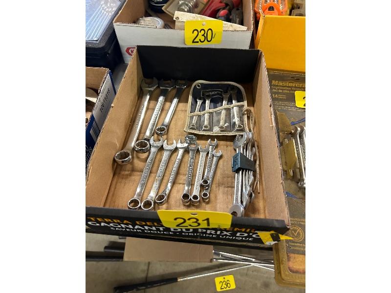 Box of Metric Wrenches