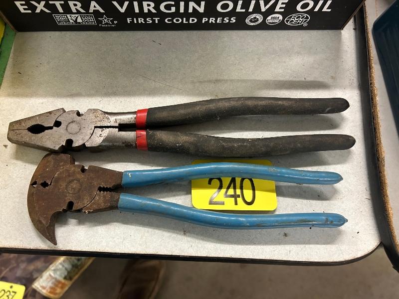 2 Pairs of Pliers