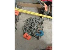 12' Chain With 2 Hooks