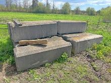 6' x 3' x 22" Concrete Retaining Blocks - 18 Total