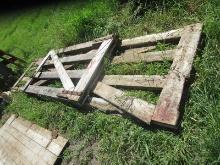 Assorted Wooden Gates