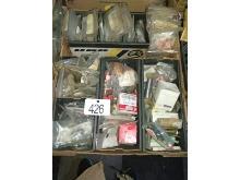 Box of New Motorcycle Parts