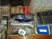 Box of New Motorcycle Parts