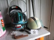 Variety of Helmets & Shield