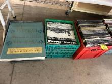 4 Boxes of Records & Books