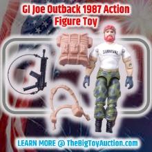 GI Joe Outback 1987 Action Figure Toy