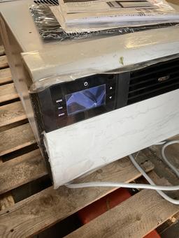 Friedrich Ultra Premium A/C unit, Turned on, Blows cold, panel is cracked