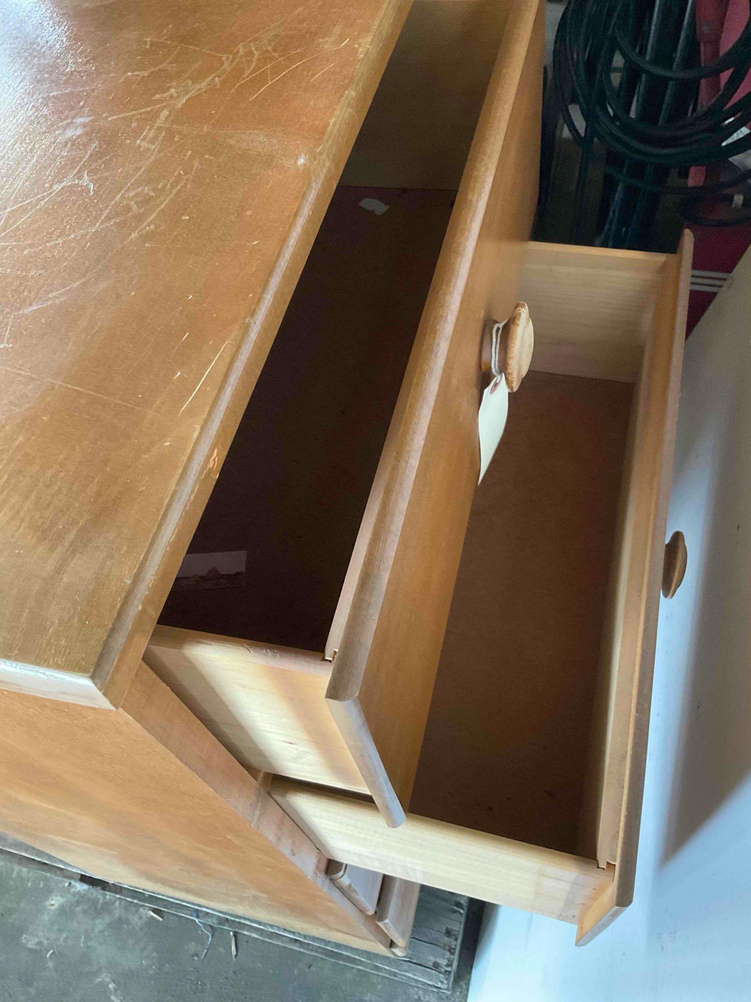 8 drawer cabinet & book cabinet