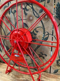 Dixon hose wheel wall mount
