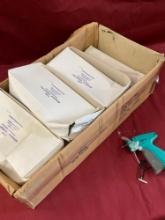 8 boxes of tagger tails & label tagger