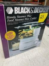 New Black & Decker rice cooker/ food steamer