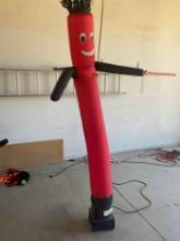 Look Our way air dancer inflatable tube man. Works