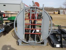 1462. 301-947. TILTING CALF CHUTE WITH SELF LOCKING HEAD GATE, TAX