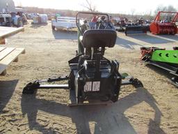 1530. NICE JOHN DEERE MODEL 375 BACKHOE ATTACHMENT,13 INCH HOE BUCKET, HYDR