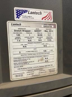Lantech Pallet Wrapper - Model # Q300XT