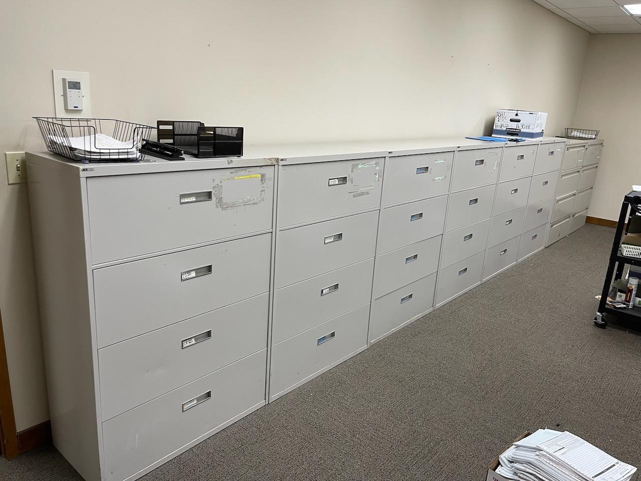 FILE CABINETS - 4 Drawer 36" Wide