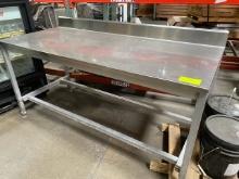19-74-03-FL 6 Foot Stainless Steal Table