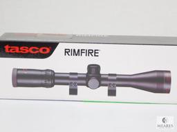 New TASCO 3-9x40mm Rifle Scope - Matte Finish and Duplex Reticle