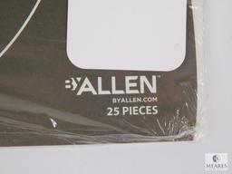 25 Pack Allen 12x18 Silhouette Targets
