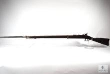 US Springfield 1863 Model 1870 Trapdoor Conversion .50-70 Percussion Rifle With Bayonet