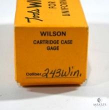 Wilson Cartridge Case Gage for .243 Win.