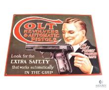 Colt Revolver and Remington UMC Signs