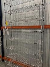 Metal Shelving w/ 9 Shelves U-Line