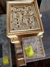 Labyrinth Wood Puzzles