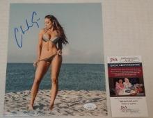 Chelsea Green Autographed Signed 8x10 Photo NXT WWF WWE JSA Wrestling Tease Bikini Sexy Divas