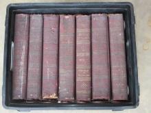 Set of 7 Chamber's Encyclopaedia Antique Dictionary of Universal Knowledge For The People w/