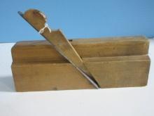 Vintage Casey & Co. Wooden #18 Mounding Wood Plane Wood Working Hand Tool