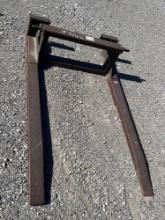 Hay Forks Three Point Attachment