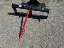 Unused Kivel Skid Loader Hay Spike