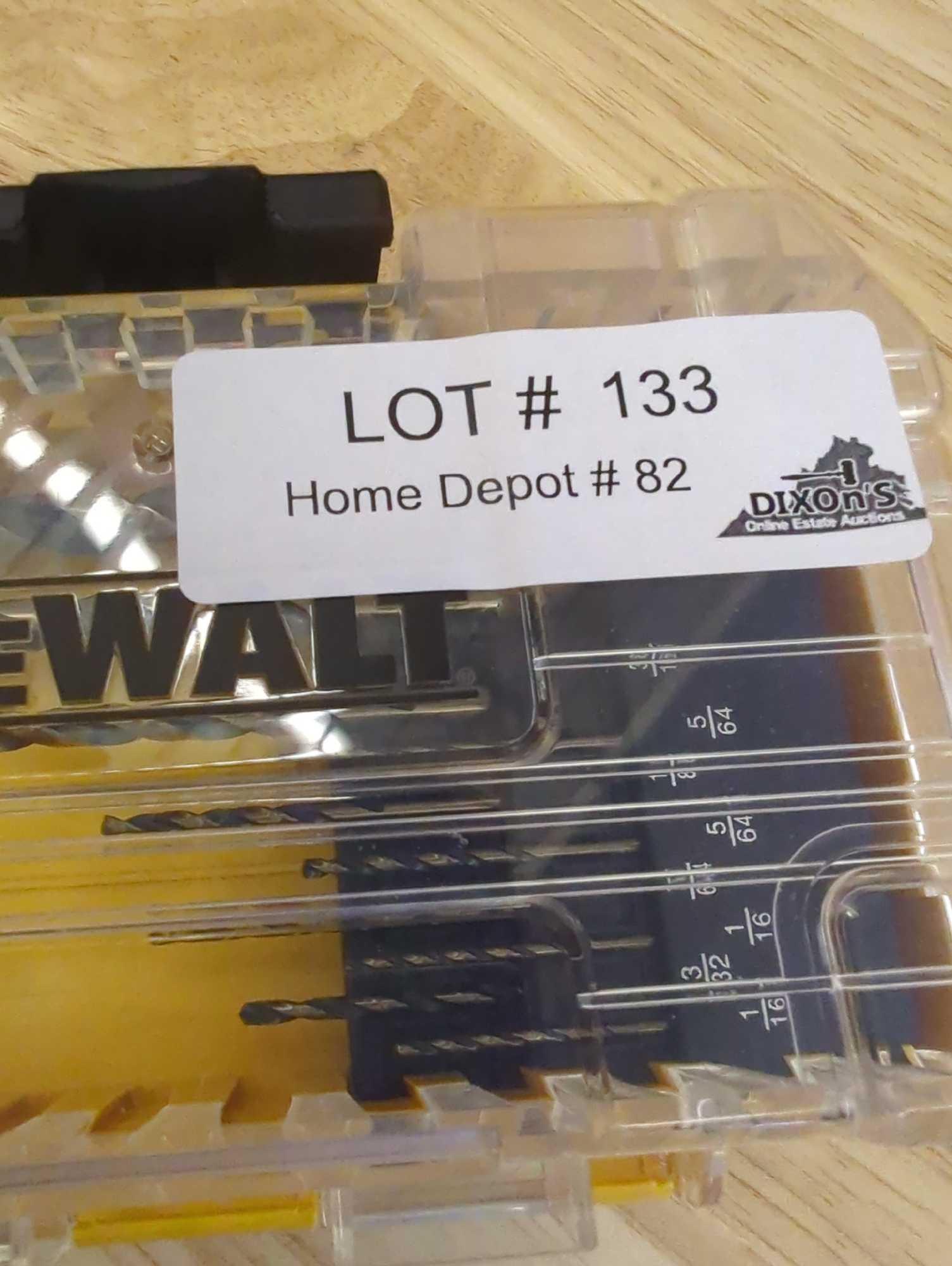 DEWALT MAX IMPACT Black and Gold Twist Drill Bit Set (10-Piece), Appears to be New Retail Price
