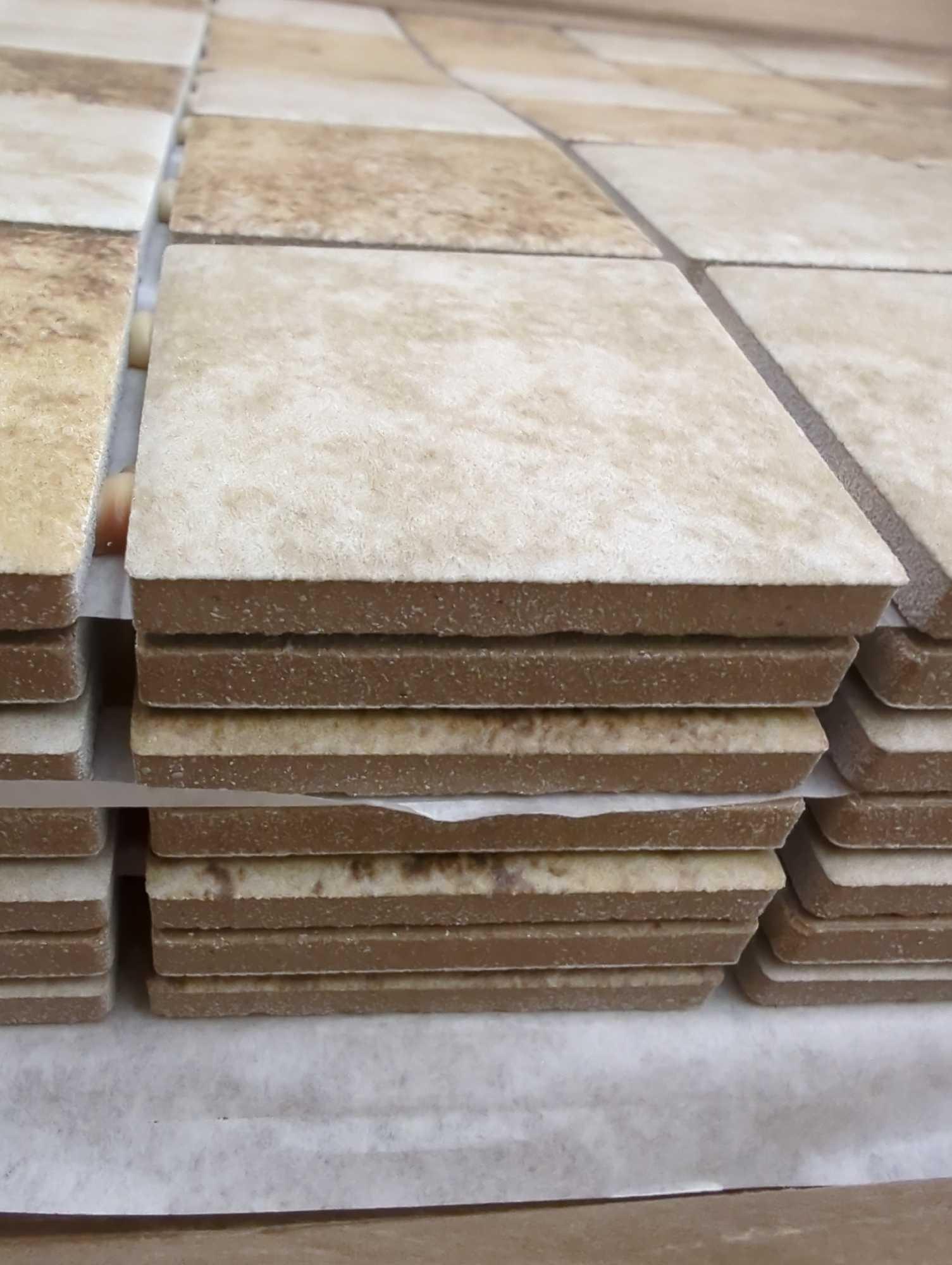 Lot of 2 casesDaltile Rio Mesa Desert Sand 12 in. x 12 in. x 6 mm Ceramic Mosaic Floor and Wall Tile