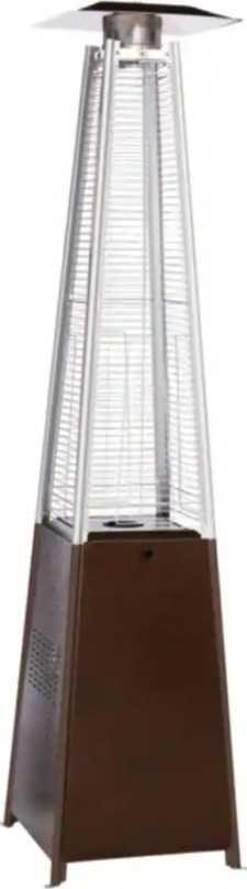 Hampton Bay 42,000 BTU Gold Gas Patio Heater, Retail Price $449, Appears to be New in Open Box,