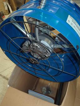 QuietCool 1945 CFM Smart App Controlled 2-Speed Gable Mount Electric Attic Fan, Retail Price $159,