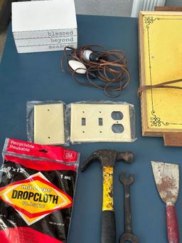 Misc Lot- Tools, Hot Plate, Personal Organizer