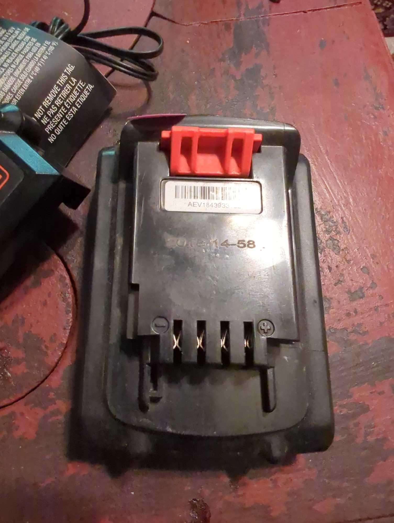(KIT) (BATTERY AND CHARGER ONLY) BLACK+DECKER 20V MAX 1.5AH POWERCONNECT BATTERY IS COMPATIBLE WITH